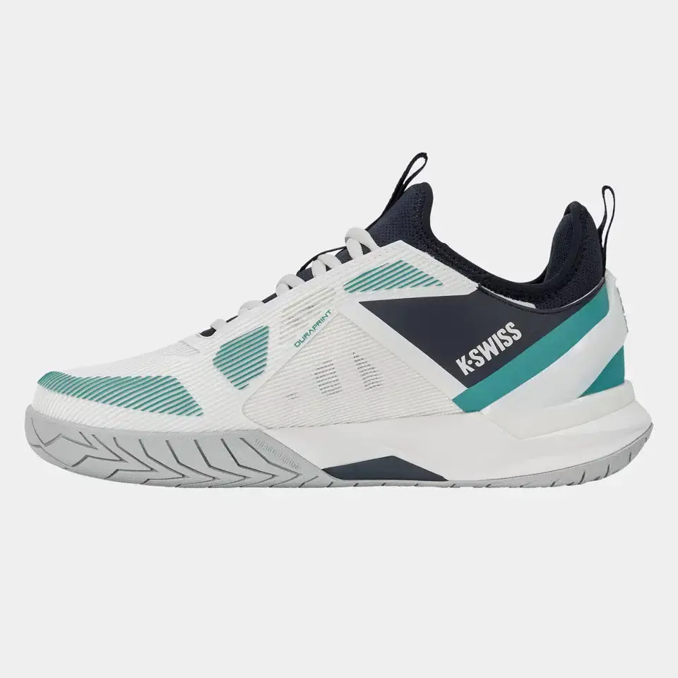 K-SWISS K-FRAME SPEED RUBLO CLAY - WIT/GRIJS/BLAUW - Afbeelding 4