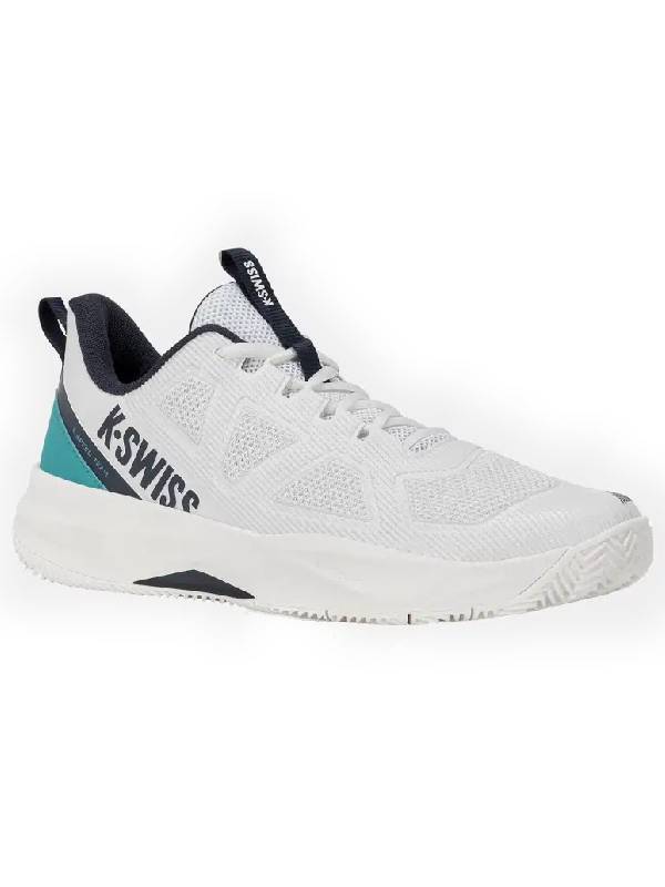 K-SWISS K-SPEED TEAM CLAY - WHITE/BALTIC/CARBON