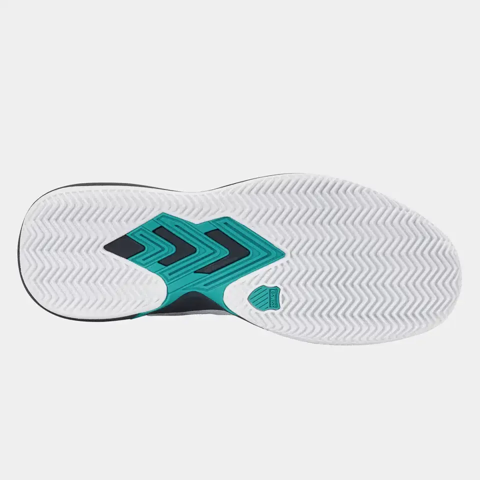 K-SWISS ULTRASHOT LIGHT CLAY - WIT/CRN/BLTC - Afbeelding 7