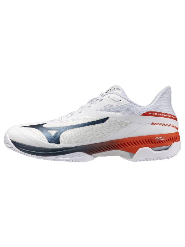 MIZUNO WAVE EXCEED COURT CC - WIT/BLAUW/ROOD