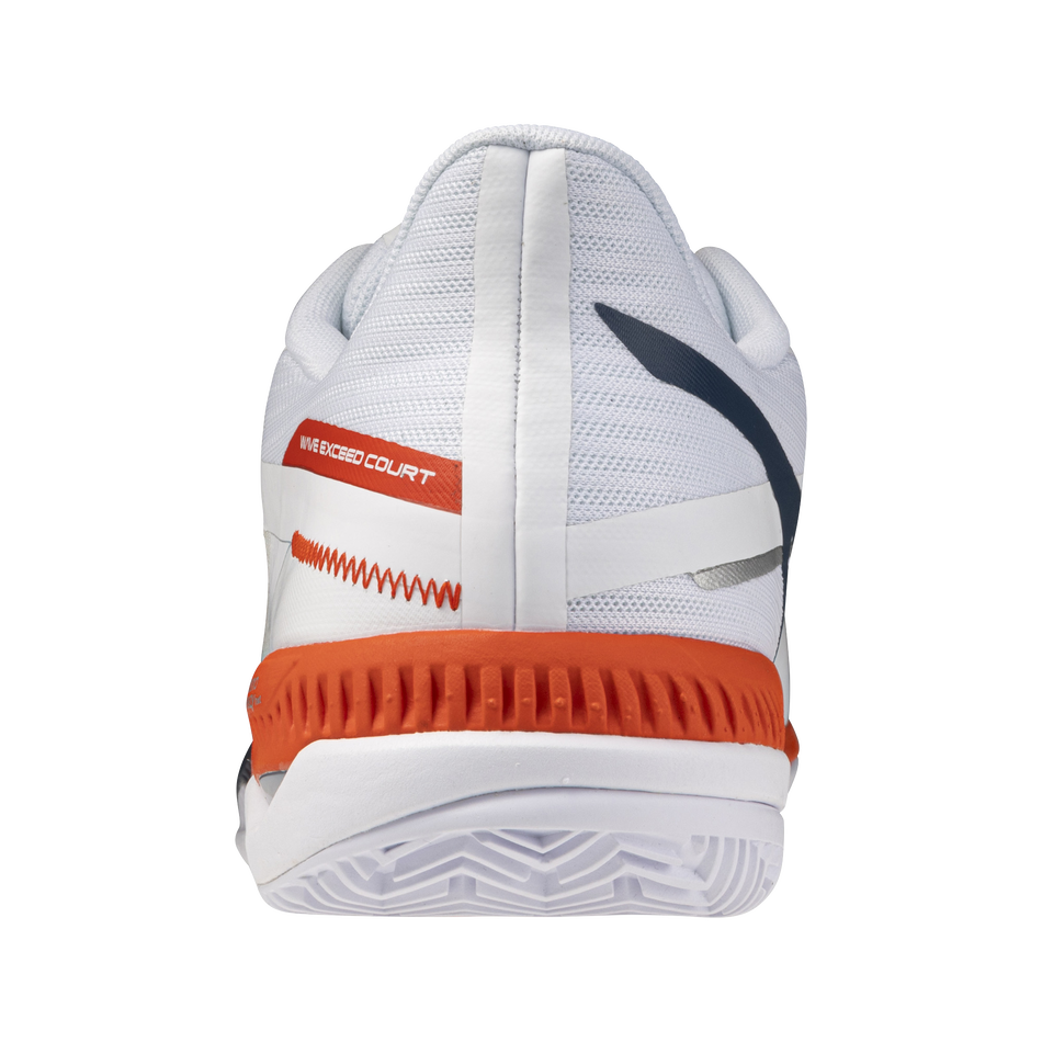 MIZUNO WAVE EXCEED COURT CC - WIT/BLAUW/ROOD - Afbeelding 3