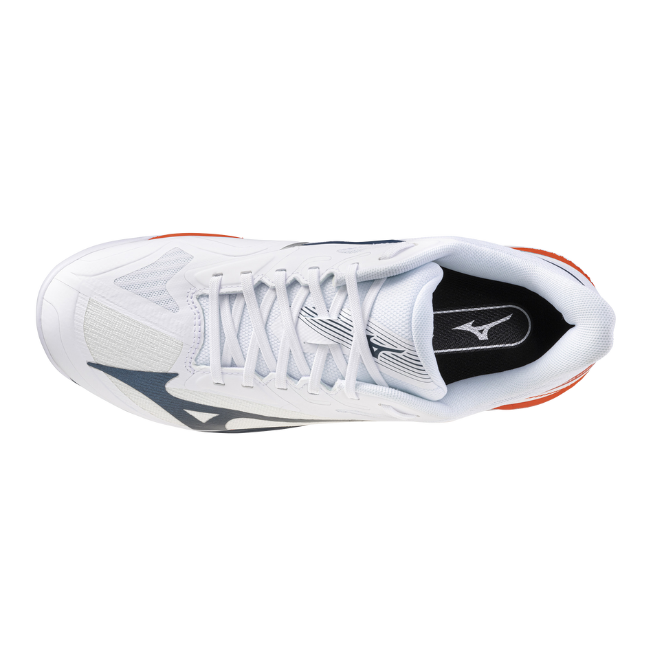 MIZUNO WAVE EXCEED COURT CC - WIT/BLAUW/ROOD - Afbeelding 4