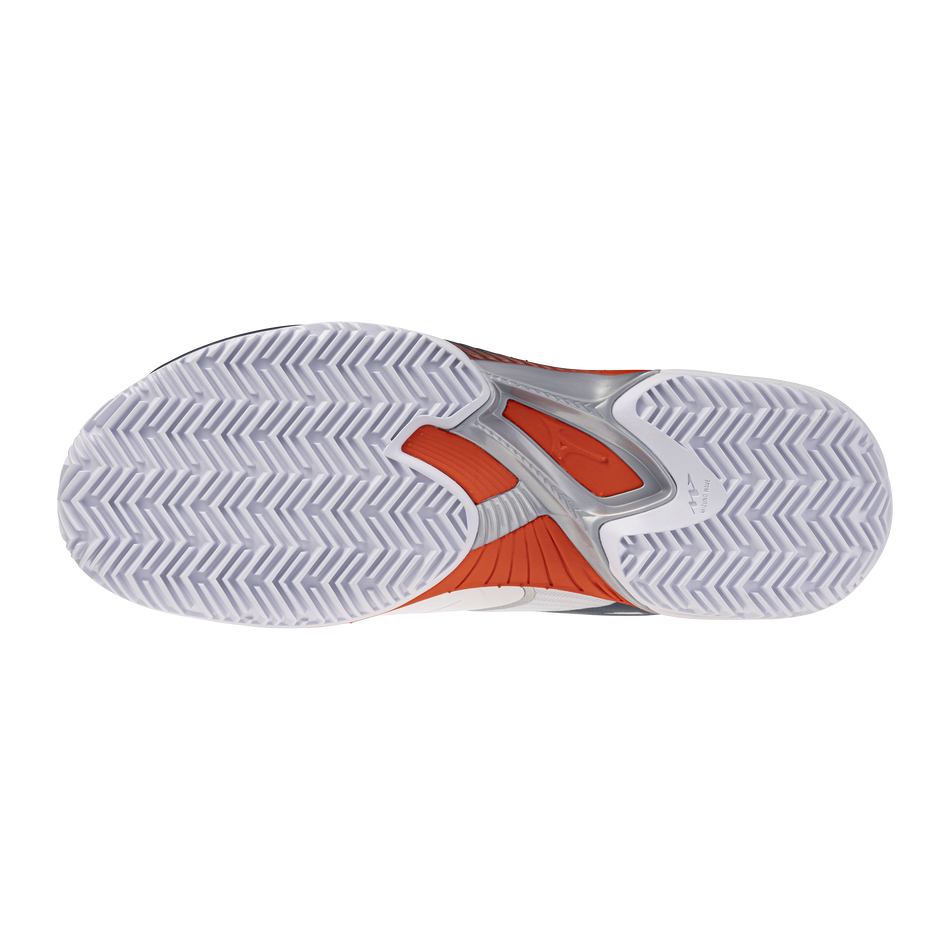MIZUNO WAVE EXCEED COURT CC - WIT/BLAUW/ROOD - Afbeelding 6