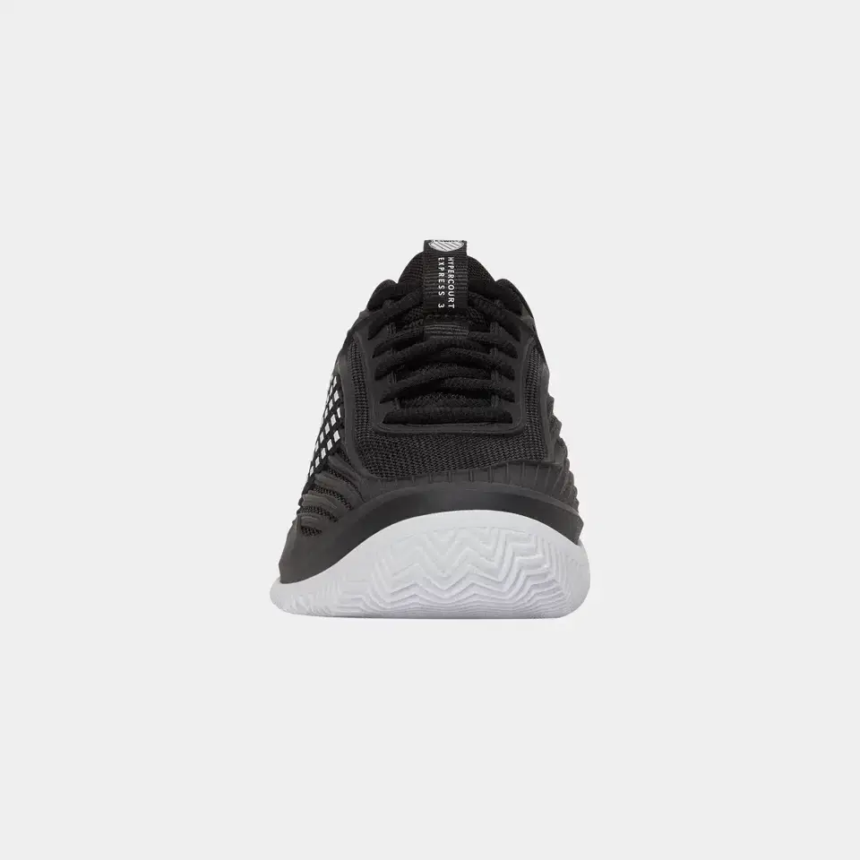 K-SWISS HYPERCOURT EXPRESS 3 CLAY - ZWART/WIT - Afbeelding 3
