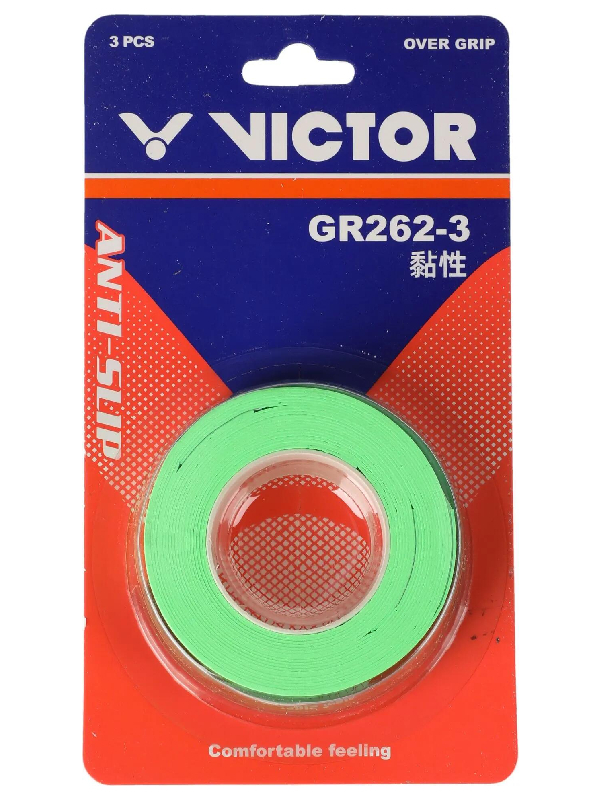 VICTOR GR262-3 OVERGRIP - APPLE GREEN (3 ST.)